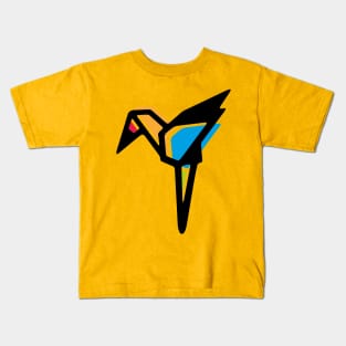 Rainbow Anigami Crane Kids T-Shirt